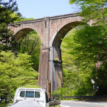 旅情報　その803．甘楽パーキングエリアとめがね橋